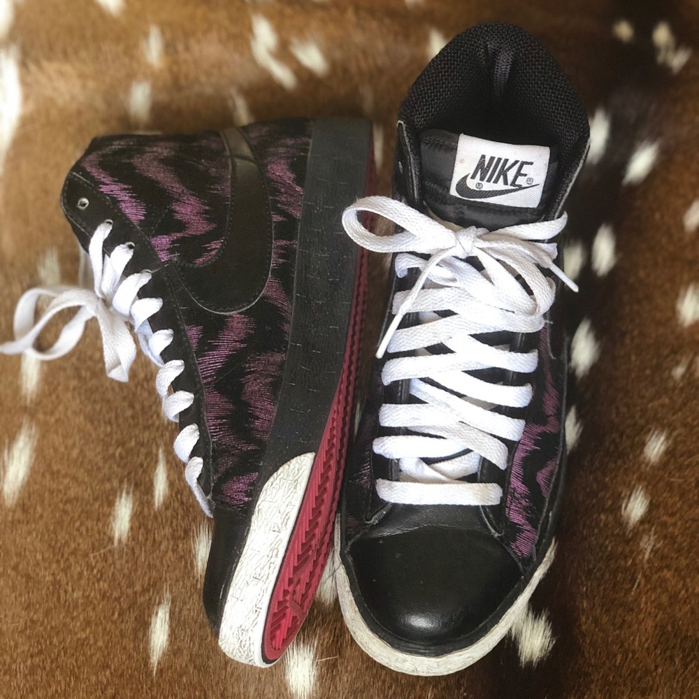 Nike Old Skool Purple & Black High-top Dunks